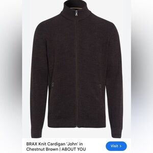 Brax Full Zip John Sweater